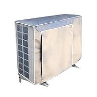Air Conditioner Covers for Outside Units, 31 x 12 x 22 in Waterproof Dustproof Sun Protection Air Conditioner Cover with Vent Hole for 1.5P Plus AC Units