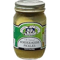 Amish Wedding Old Fashioned Horseradish Pickles 15 Ounces