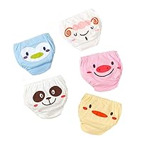 5-Pack Baby Toddlers Infants Cotton Underwear Training Pants Underpants Diaper Covers