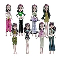 Studio one 5 Set Clothes Monster Fashion Dress Outfit wear Blouse Trousers Shorts Pants Skirt Clothes for 11.5 inch Doll Girl