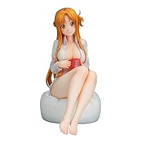 Sword Art Online: Alicization Asuna (White Shirt) 1:7 Scale PVC Figure,Multicolor