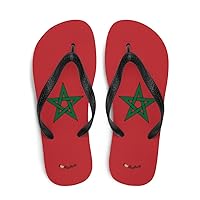 Morocco Flag Flip Flop Sandal Sleepers