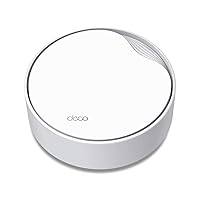 TP-Link Deco AX3000 PoE Mesh WiFi(Deco X50-PoE), Ceiling/Wall-Mountable WiFi 6 Mesh, Replacing WiFi Router, Access Point and Range Extender, PoE-Powered, 2 PoE Ports(1 x 2.5G, 1 x Gigabit), 1-Pack