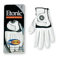 Etonic Ultimate Golf Glove White/Black Ladies LH MD