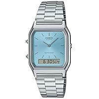Casio Watch AQ-230A-2A1MQYES, silver, Bracelet