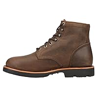 Chippewa Mens Classic 2.0 6 Inch Electrical Soft Toe Work Safety Shoes Casual - Brown