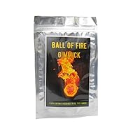 MilesMagic Magician's Ball of Fire Gimmick Fireball Gun Magic Trick (Flash Paper or Cotton Required)