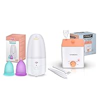 Menstrual Cup Sterilizer, Menstrual Disc Cleaner & Menstrual Cup Steamer with 2 Reusable