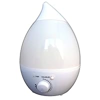 Ultrasonic Salt Mist Halotherapy Humidifier Pod - Respiratory Aid for Asthma, Bronchitis, Hay Fever, Allergies & Other Respiratory & Breathing Problems