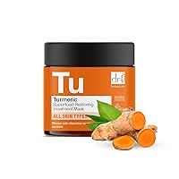 Turmeric Face mask | Vitamin C Clay Mask with Turmeric - Natural Turmeric Face Mask for Dark Spot Reduction and Skin Brightening - Deep Cleansing Turmeric Face Mask for Dull Skin (60ml)