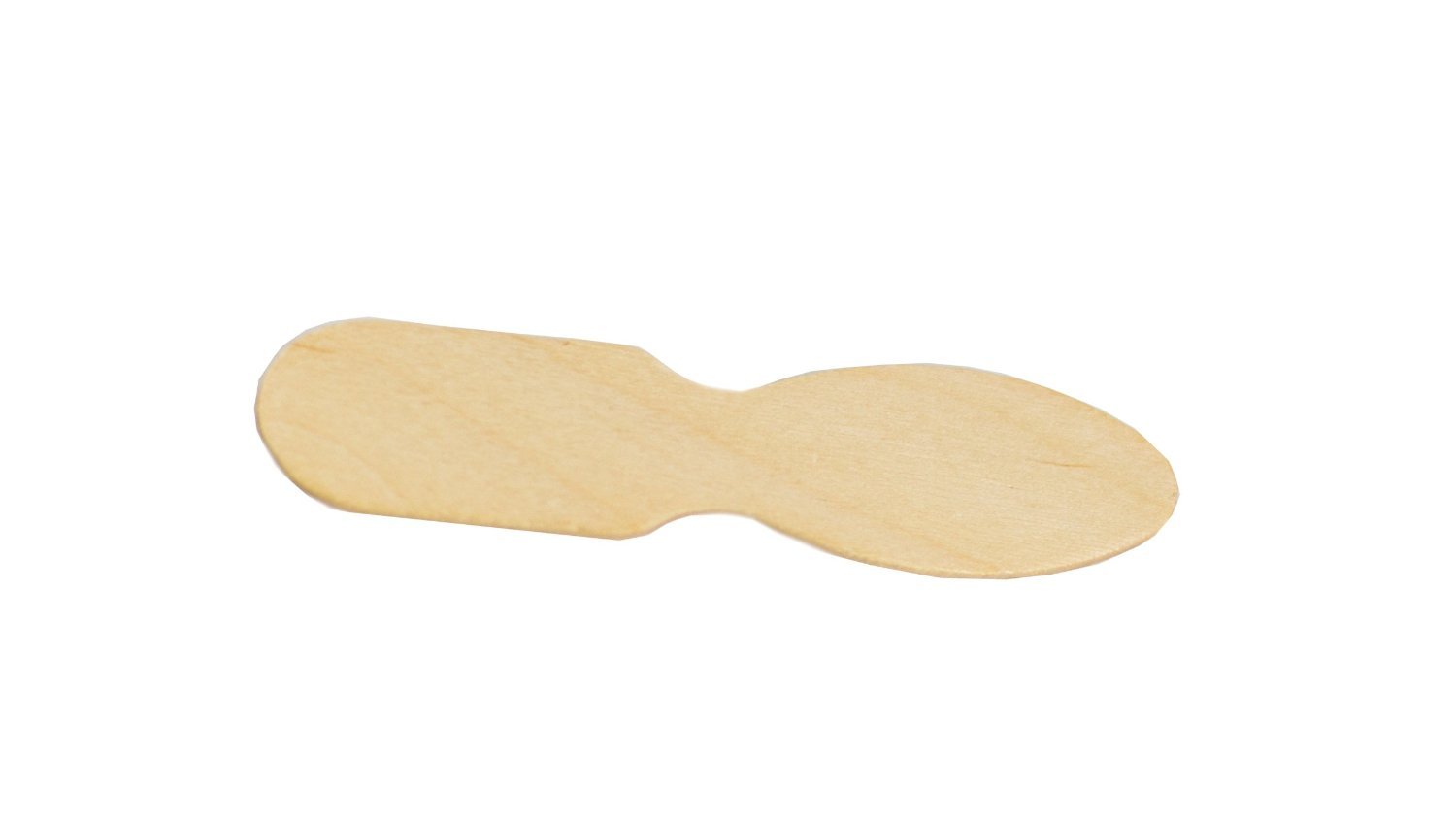Perfect Stix Wooden Craft Stick/Plain Taster Ice Cream Paddle Spoon, Paper Wrapped, 3