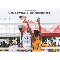Beach Volleyball Scorebook: Score Sheets for Record Match Statistics - Tournaments Statistics and Volleyball Coaches