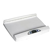 Health o Meter 553Kl Digital Portable Pediatric Baby Scale with Extra-Wide Tray, 44 Lb X 0.5 Oz