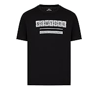 Emporio Armani Men's Regular Fit Cotton Jersey City Name Tee