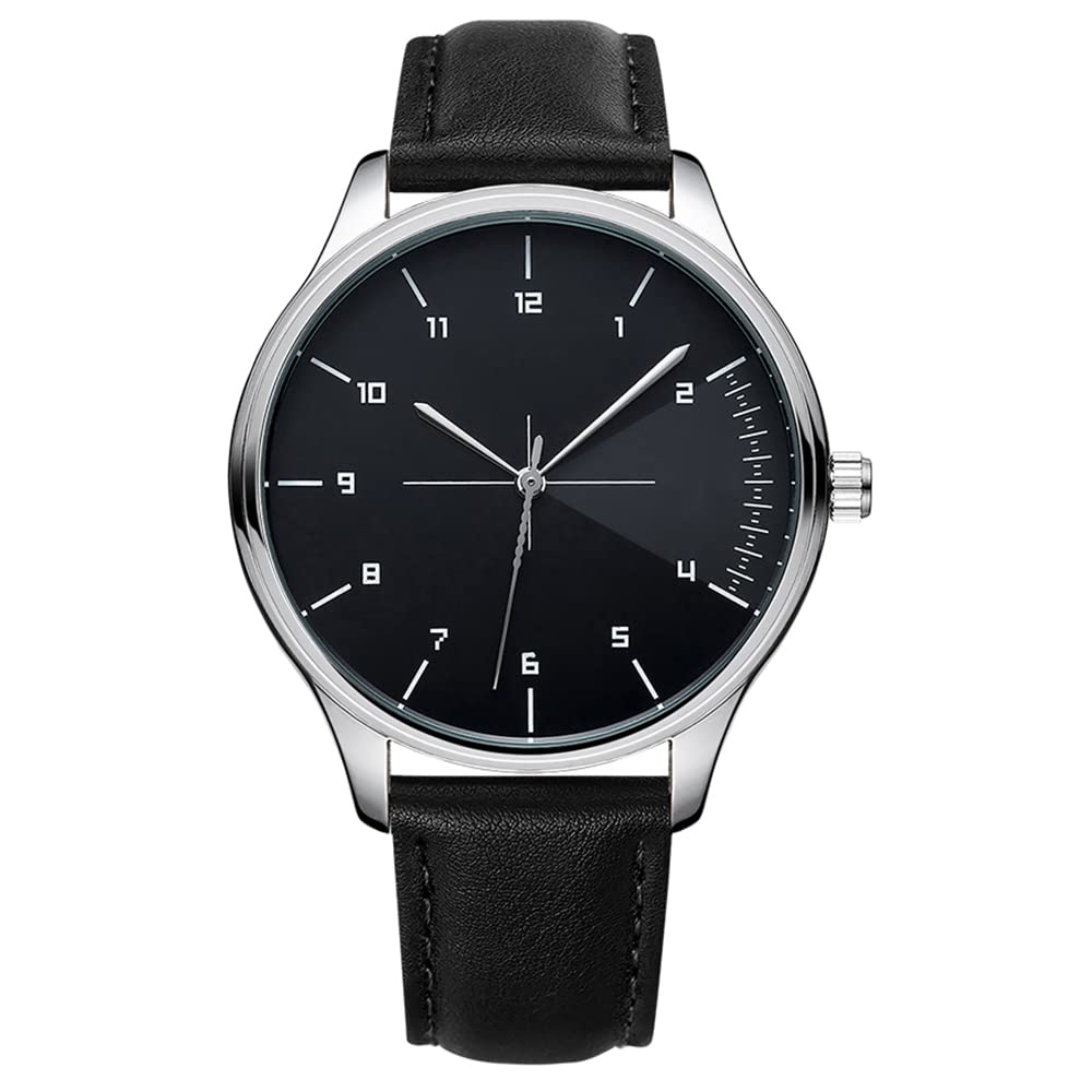 Elegance. Ease. Style. Comfort. Modern Take on The Classic. Premium. Casually Minimalistic Design. Sophisticated. Classy. Memorable. Suitable for All Occasions. Watch for Men.