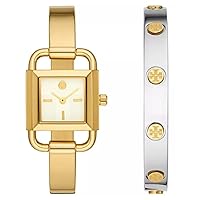 Tory Burch TBW1100 Gold-Tone Dalloway Three-Hand Stainless Steel Watch