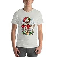 Skully Christmas Themed Custom Graphic t-Shirt Unisex Shirt
