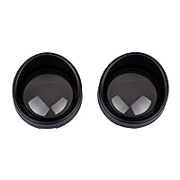 CICMOD 4 Pcs Smoked Motorcycle Turn Signal Lens Covers Kit with Light Bulbs for Harley Sportster 883 1200 XL XR 2002 Up 