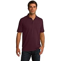 Port & Company 5.5-Ounce Jersey Knit Polo Shirt, Athletic Maroon, XXXXXX-Large