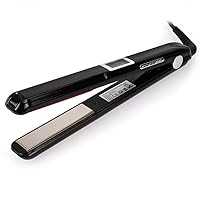 New Upgrade Ultrasonic Infrared Hair Care Iron, Professional Cold Iron Hair Care Treatment, Recovers The Damaged Hair Hair Treament Styler.(Black)