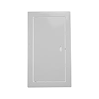 Vent Systems 6'' x 12'' Inch Metal Access Panel - Easy Access Doors - Access Panel for Drywall, Wall and Ceiling Electrical and Plumbing Service Door Cover White