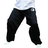 Chenjiagou Taichi Lantern Pants - Practice Uniforms Tai chi Clothing Black Cotton Cloth Martial Arts Practice Pants