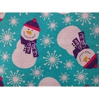 'NUGGLEBUDDY New! Microwavable Moist Heat & Aromatherapy Organic Rice Pack-Cold Pack. DARLING Cozy SNOWMAN Flannel Infused with PURELY PEPPERMINT Aromatherapy! Give the Gift of Warmth!