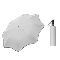ThreeH Travel Compact Umbrella Automatic Open and Close Round Corner for Men Women Teenage
