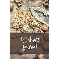 Walnuts journal (walnuts theme): lined notebook with a glossy cover - journal for travel, work or school - take it anywhere (6