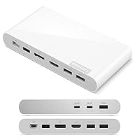 Lenovo 500 USB-C Universal Dock – Laptop USB C Docking Station – Dual Display at 4K – 1DP 1.4 and 1 HDMI 2.0 – 100W – Charging for Laptop – 2 USB-C Ports – 3 USB-A Ports – Windows Compatible