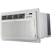 9,800 BTU Through-the-Wall Air Conditioner, Cools 450 Sq.Ft. (18' x 25' Room Size), Electronic Control with Remote, 2 Cooling & Fan Speeds, 4-Way Air Deflection, Auto Restart, 230/208V