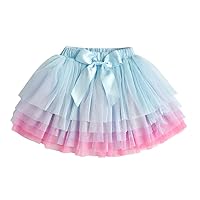 DXTON Girls Skirt Tutu for Toddler Outfits Party Skirt for 2-10 Years