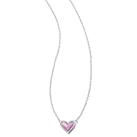 Kendra Scott Framed Ari Heart Short Pendant Necklace