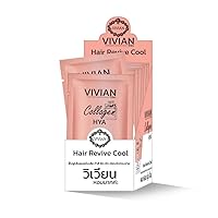 Vivian Treatment Hair smells good, soft and smooth. (1 box contains 12 sachets)