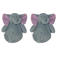 J.L. Childress Boo Boo Zoo Reusable Ice Pack for Babies, Toddlers and Kids - Kids Ice Pack for Boo Boos - Soft Hug for Injuries, Fevers & Pain Relief - Reusable Gel Pack Boo Boo Buddy - Elephant