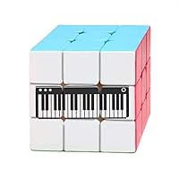Electric Piano Music Vitality Sounds Magic Cube Puzzle 3x3 Toy Game Play