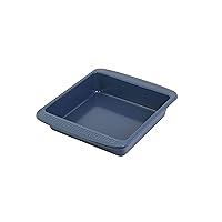 Chicago Metallic Everyday Non-Stick Square Pan, Perfect for square cakes, brownies and more! 9-Inch, Blue