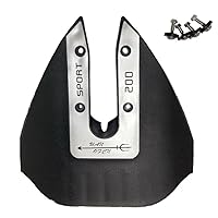 UAN Marine HD200 Whale Tail Hydrofoil Stabilizer For Boat Outboards 8 to 40 HP With Premium Black Plastic