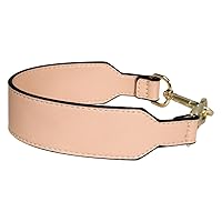 Purse-Strap Replacement Faux Leather Handbag-Strap Short Handles Shoulder Bag Strap Replacement with Metal Clasp (Apricot, Gold Clasp)