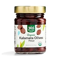 Organic Pitted Kalamata Olives, 4.6 Ounce