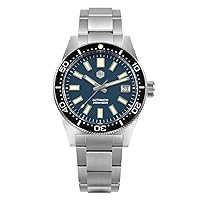 San Martin Men's Watch 62mas SN007B 39mm 20Bar Diving Watch NH35 Automatic Mechanical Luxury Diving Waterproof Watch