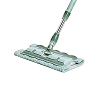 CHCDP Professional Microfiber Mop for Hardwood, Laminate, Tile Floor Cleaning, Stainless Steel Telescopic Handle
