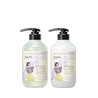 IN FRANCE Disney Blooming Peony Shampoo Lime and basil Conditioner with Luxury Fragrance 16.9 fl oz - Paraben free-4 Types of Plants Oil -17 Types of Amino Acid Complex Hydrolyzed