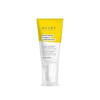 Acure Brightening Vitamin C Superfine Mist - Facial Spray with Revitalizing Vit C, Banana Extract, Licorice, and Camellia - All Natural Glowing Solution Revitalizer Face Spray - 100% Vegan - 2 Fl Oz