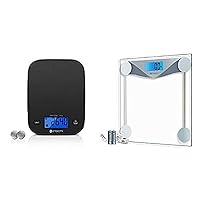 Etekcity Food Kitchen Scale and Digital Body Weight Bathroom Scale
