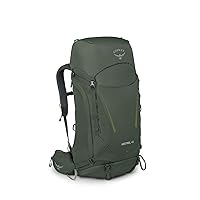 Osprey Kestrel 48L Men's Backpacking Backpack, Bonsai Green, S/M