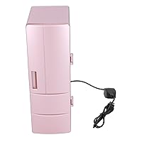 Portable Compact Personal Fridge,Mini USB Refrigerator,Heat Preservation and Cold Storage Dual Use Refrigerato Refrigerator Drink Cooler,for Home Office Car Dorm or Boat