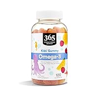 365 by Whole Foods Market Childrens's Omega-3 Gummies, 120 CT