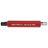 Klein Tools 68005 Wrench, Made in USA, High Impact Can Wrench with 7/16-Inch and 3/8-Inch Hex Sockets for Telecom
