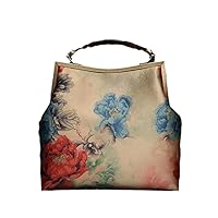 Vintage Designer Lock Shell Bags Women's Handbags Purses Chain Women Shoulder Crossbody Bag